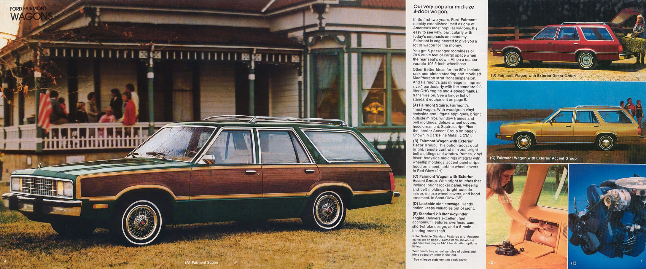 1980 Ford Wagons Brochure Page 4